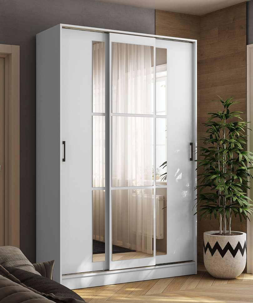 Шкаф-купе Стиль-2 1400 белый