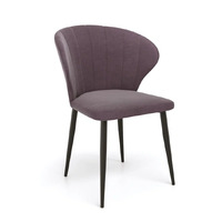 Стул Капри ULTRA PLUM каркас черный