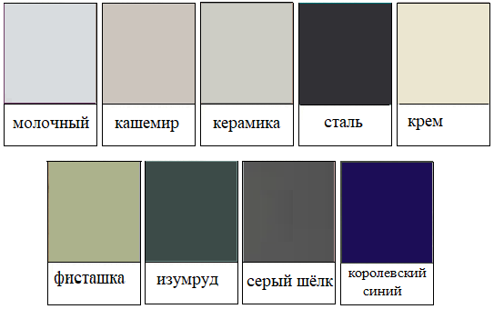 Кухонный гарнитур Лилия Сталь